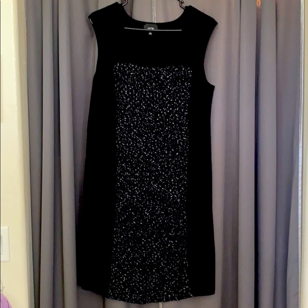 Sleeveless cotton sweater dress
